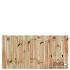 Tuinscherm geïmp. 19 planks (17+2) Vasse 90x180cm