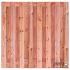 Tuinscherm Red Class Wood (15+2) 17-pl. Marrakesh 180x180cm