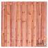 Tuinscherm Red Class Wood (17+2) 19-pl. Tanger 180x180cm