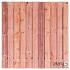 Tuinscherm Red Class Wood (21+2) 23-pl. Agadir 180x180cm