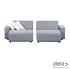 Icon loungeset divans Mouse Grey