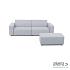 Icon loungeset 3-zits + hocker small Mouse Grey