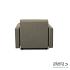 Petit sofa fauteuil Olive Green
