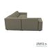 Icon loungeset 6-zits hoek (links) Olive Green