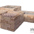 COMBIWALL UNO 30X15X12CM SIERRA NEVADA