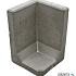 HOEK L-ELEMENT GRIJS 60X40X40CM