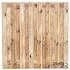 Tuinscherm Coevorden, groen geïmpregneerd grenen, RVS-geschroefd, 17-planks (15+2) 180 x 180 cm