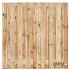 Tuinscherm Vasse, groen geïmpregneerd grenen, RVS-geschroefd, 19-planks (17+2) 180 x 180 cm