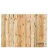 Tuinscherm grenen groen geïmpregneerd, 23-planks (21 + 2) Zaltbommel 130 x 180 cm
