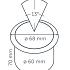 BIG FLUX NARROW (without ring)