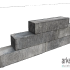 BLOCKSTONE SMALL GOTHIC 12X12X60CM
