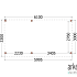Buitenverblijf Casa 6100x3300x2600mm (bxdxh)