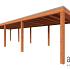 Buitenverblijf Palermo 11800x3700x2450mm (bxdxh)
