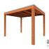 Buitenverblijf Palermo 3100x3100x2450mm (bxdxh)