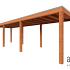 Buitenverblijf Palermo 8900x2550x2450mm (bxdxh)