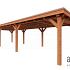 Buitenverblijf Siena 11150x4150x2500mm (bxdxh)