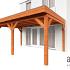 Aanbouwveranda Ancona 5000x3900x2600mm (bxdxh)