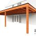 Aanbouwveranda Modena 10800x4850x2700mm (bxdxh)