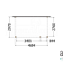 Aanbouwveranda Modena 4700x3000x2700mm (bxdxh) rechts