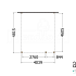 Aanbouwveranda Modena 4050x4850x2700mm (bxdxh) rechts