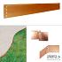 Graskant Corten 13 x 118 cm