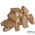 Houten doken Douglas 16x16x40mm per 25 stuks incl. speedboor