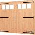 Opgeklampte deur dubbel XL met bovenraam 2400x2100mm+kozijn 2540x2170mm  (zonder hang- en sluitwerk)