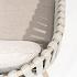 Eva dining chair latte with 2 cushions Latte