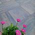 Patio square 60x60x4 cm tricolore