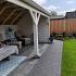 Patio brick 8 cm black TOP komo