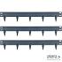 Kantopsluiting MA Edge antraciet 106x16x1.5mm incl 8cm punt