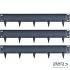 kantopsluiting MA Edge antraciet 106x21x1.5mm incl. 8cm punt