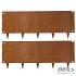 Kantopsluiting MA Edge Cortenstaal h32x106 cm (40cm incl punt)