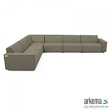 Icon loungeset 10-zits hoek (links) Olive Green