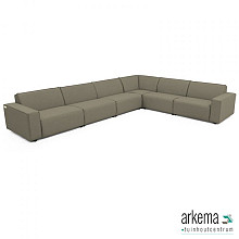 Icon loungeset 10-zits hoek (rechts) Olive Green