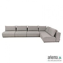 Luxury corner 230x450 Light Taupe Rechts