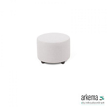 Roundabout Pouffe50 Light Taupe