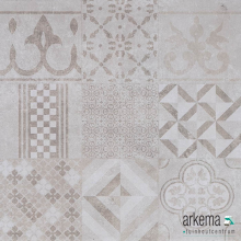 GeoCeramica® 60x60x4 Mosaik Beige