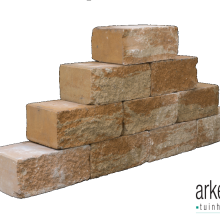 STRAIGHT BLOCK 35X20X15CM MONT BLANC