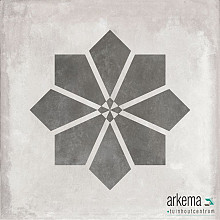 GeoCeramica® 60x60x4 Etoile Silver base
