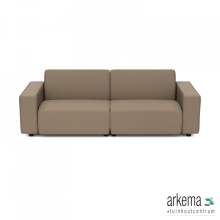 uni loungeset 3-zits Dark Taupe