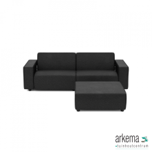 Icon deluxe loungeset 3-zits + hocker Anthracite