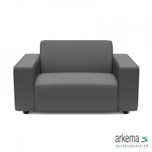 uni loungeset loveseat Antraciet