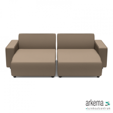 uni loungeset divans Dark Taupe