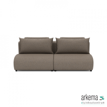 Luxury loungeset straight 220 Charcoal