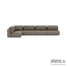 Luxury loungeset 230x450 Links Charcoal