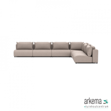 Luxury loungeset corner 450x340 Light Taupe (rechts)