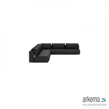 Luxury loungeset corner 340x560 Anthracite (links)