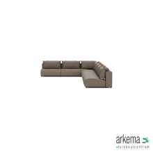 Luxury loungeset corner 340x560 Charcoal (rechts)