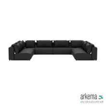 Luxury loungeset u-sofa 340x460x340 Anthracite